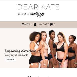 Dear Kate Period Panty League of Ladies Hipster